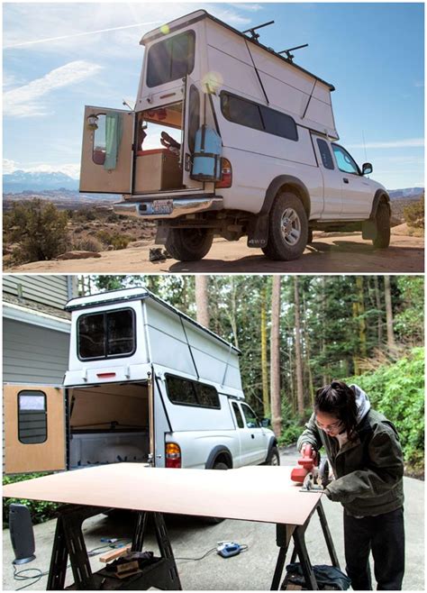 10 Homemade DIY Camper Shell Plans To Build Your Own | Homemade camper ...