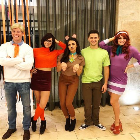 Scooby Doo group Halloween costume | Halloween outfits, Cute group ...