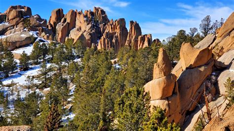 The Crags trail near Colorado Springs is a great hike any time of year.