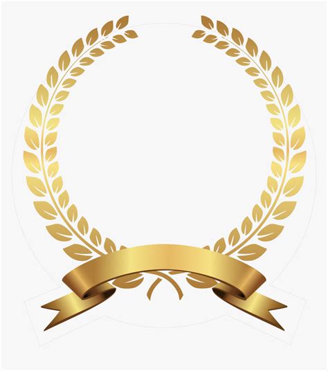 Golden Laurel Png - Gold Laurel Wreath Png, Transparent Png ...