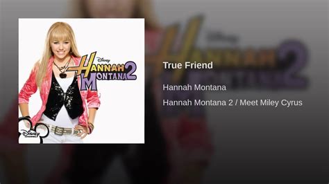 Hannah Montana 2 / Meet Miley Cyrus - True Friend - YouTube