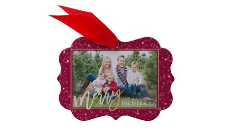 Get a FREE Personalized Metal Ornament From Shutterfly! – Get It Free