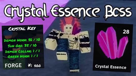 DemonFall Crystal Essence Boss Guide | Custom Nichirins + Crystal Keys | - YouTube