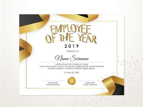 Employee Of The Year / Printable Employee Of The Year Certificates ...