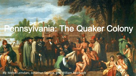 Pennsylvania: The Quaker Colony