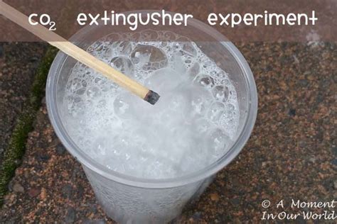 Carbon Dioxide Fire Extinguisher Experiment - Simple Living. Creative Learning