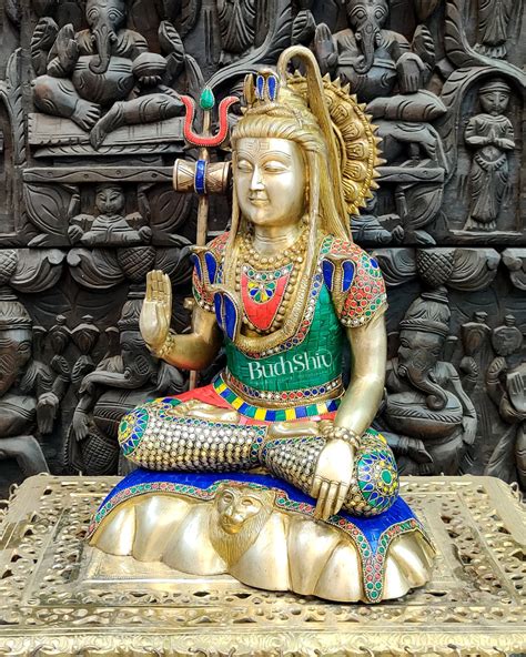 Brass Shiva Statue 17" – Budhshiv.com