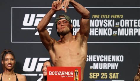 brian-ortega-ufc-266-ceremonial-weigh-ins | MMA Junkie