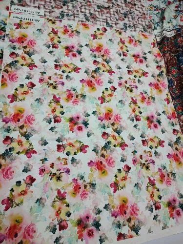 Georgette Prints - Printed Georgette Fabric Manufacturer from Surat