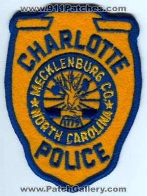 North Carolina - Charlotte Police (North Carolina) - PatchGallery.com ...