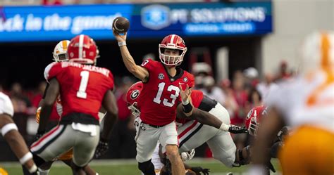 Stetson Bennett, Georgia Defense Hyped by CFB Twitter After Rout over No. 1 Tennessee | News ...