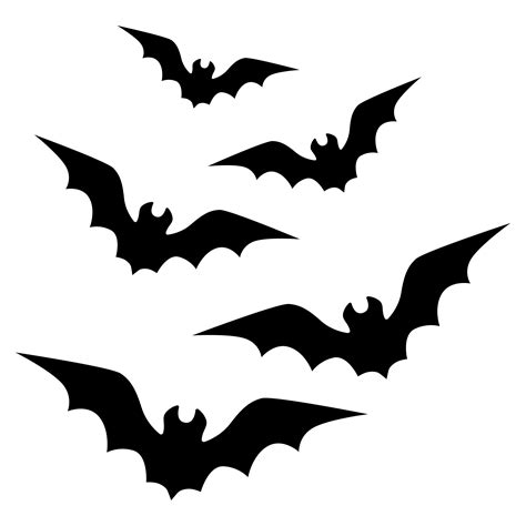 BATS Multiple bat SVG Halloween Bat SVG Bat Vector Spooky | Etsy