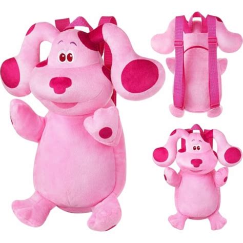 Blue's Clues Magenta Plush Dog Backpack Animated Character Nickelodeon Kids Show Pmi Internat, 1 ...