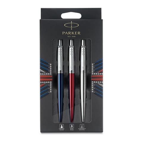 Parker Jotter Special Edition London Pen Discovery Pack in Tricolor - Goldspot Pens