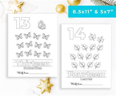 Baby's First Numbers Coloring Book Baby Shower Coloring | Etsy