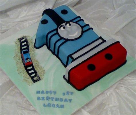 Thomas The Tank Engine No. 1 Birthday Cake - CakeCentral.com