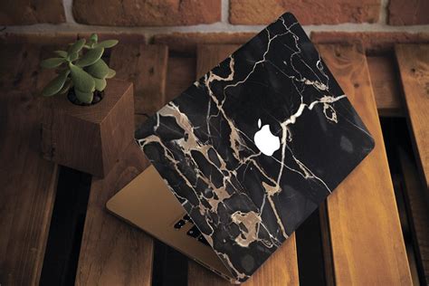 Black Marble Macbook Hard Pro Case Macbook Pro 13 Case Macbook | Etsy