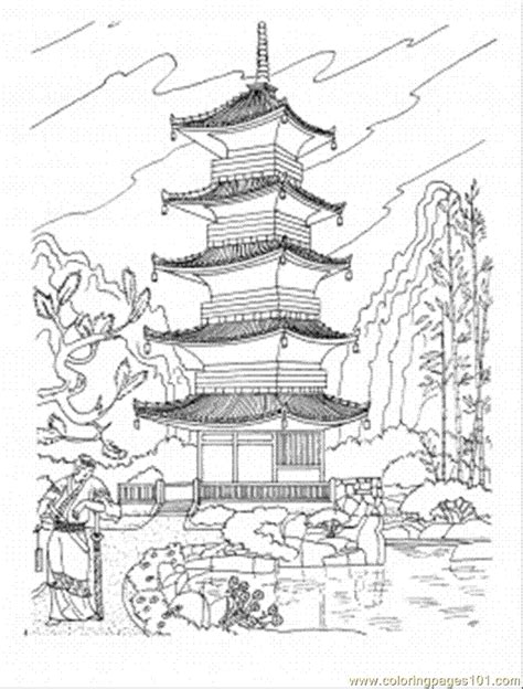 Pagoda Drawing at GetDrawings | Free download