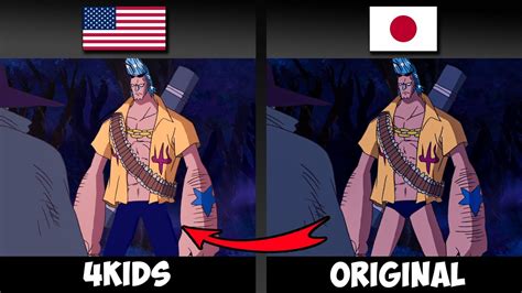 4kids Censorship in New One Piece Episodes - YouTube