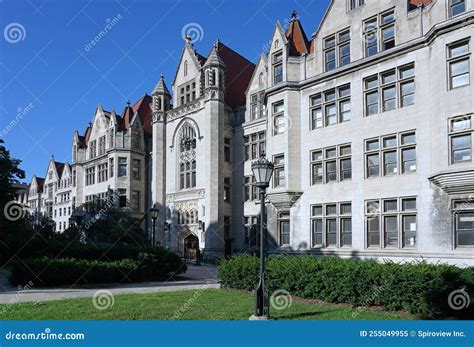 The University of Chicago, Gothic Building Editorial Image - Image of ...