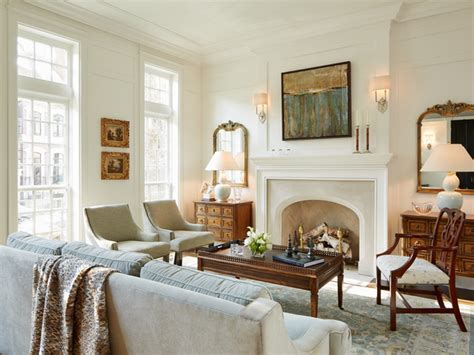 Classic Georgian - Traditional - Living Room - Chicago - by Burns and Beyerl Architects