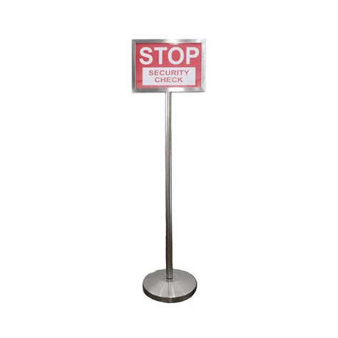 1740ss - Stainless Steel Portable Sign Stand – Great Partner