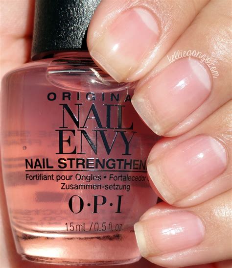 KellieGonzo: OPI Nail Envy Strength In Color Collection Swatches & Review