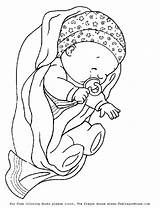Baby Girl Coloring Pages To Print  Home sketch template