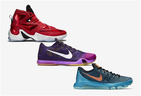 Nike Basketball (KD 8, LeBron 13, Kobe X) Away Colorways Available Now - WearTesters