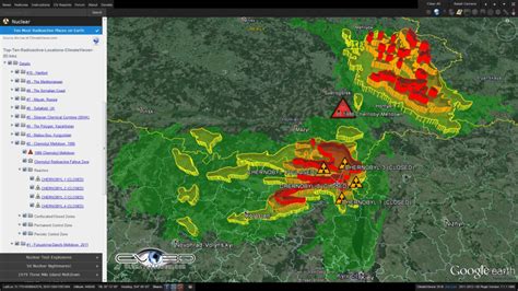 Three Mile Island Contamination Map