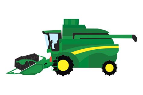 4 Combine Harvester Clipart — Award Winning Free Clipart | Equipment Radar