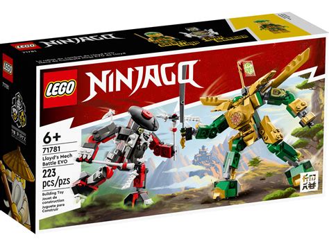 LEGO Ninjago 71781 Lloyds Mech-Duell EVO ab 13,99 € | Preisvergleich 01/2024