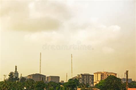 City Skyline - Lagos, Nigeria Stock Photo - Image of skyline, ikoyi ...