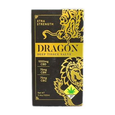 Dragon Balm XTRA [3.4oz] (1000mg CBD/75mg CBN/75 CBG) | Ceres | Roll-Up ...