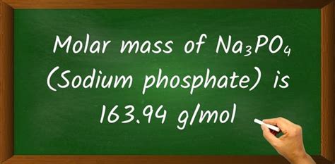 Na3PO4 (Sodium phosphate) Molar Mass (With Calculations)