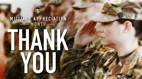 Military Appreciation Month