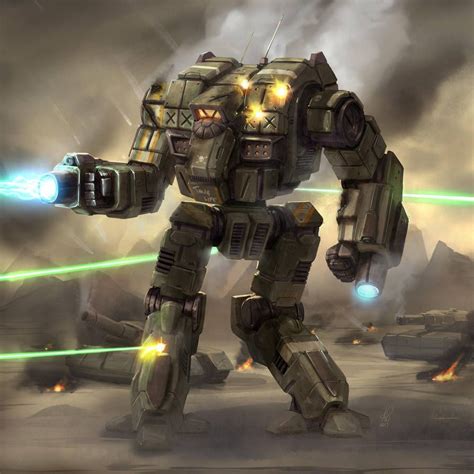 Thug Battlemech by shinypants on DeviantArt