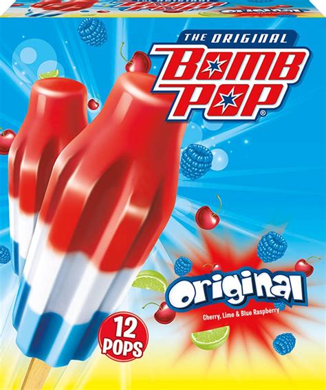 Original Bomb Pop Jr.® | Bomb pop, Raspberry bars, Sugar free ice pops