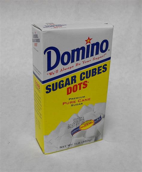 Domino SUGAR CUBES Dots 1 Lb. Premium Pure Cane Sugar Sweetener 198 cubes! | eBay