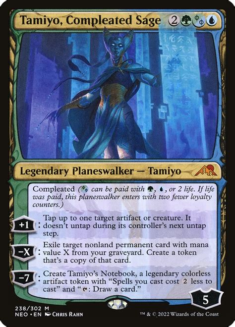 Tamiyo, Compleated Sage - Kamigawa: Neon Dynasty - MTG Print