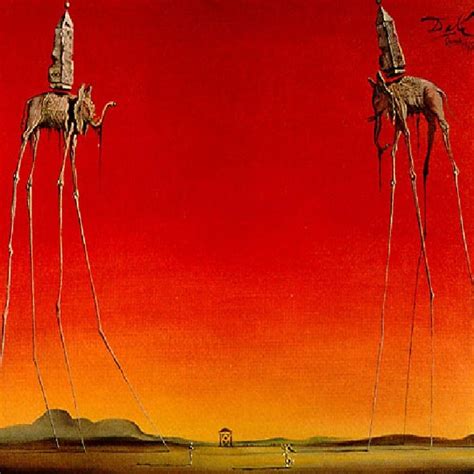 Salvador Dali – The Elephants | Weirdo Pictures | Peintures de salvador dali, L'art salvador ...