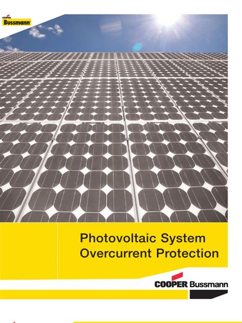 Solar System Over Current Protection | PDF | Photovoltaic System | Photovoltaics