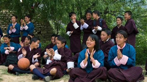 Students in their uniform | Bhutan Acorn Tours and Travel