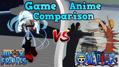 Game Vs. Anime: Superhuman | Game & Anime Comparison | Blox Fruits - YouTube