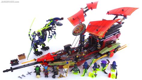 LEGO Ninjago Final Flight of Destiny's Bounty build & review! set 70738