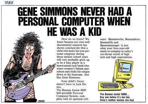 MiddletownMike: Gene Simmons Never Had A Personal Computer When He was ...