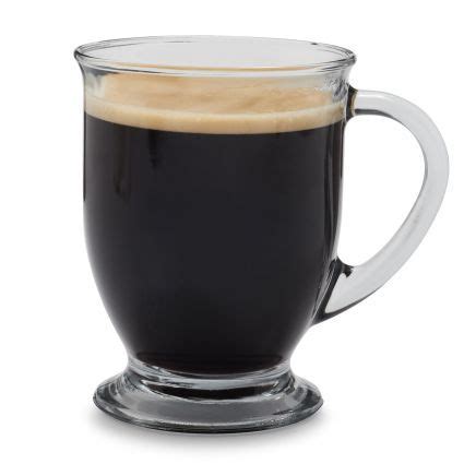 Glass Cafe Mug, 16 oz., available at #surlatable | Glass coffee mugs, Glass tea cups, Glass ...