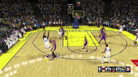 NBA 2K15 K Series: Warriors Vs Lakers Gameplay Xbox One - YouTube