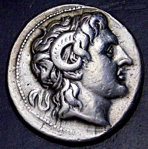 Greece (ancient) - Kingdom of Thrace. AR Tetradrachm, Lysimachus (305-281 BC). Early 3rd Century ...