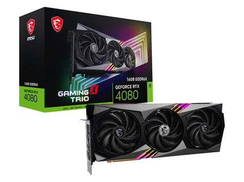 MSI GeForce RTX 4080 Gaming X Trio - ราคาการ์ดจอ